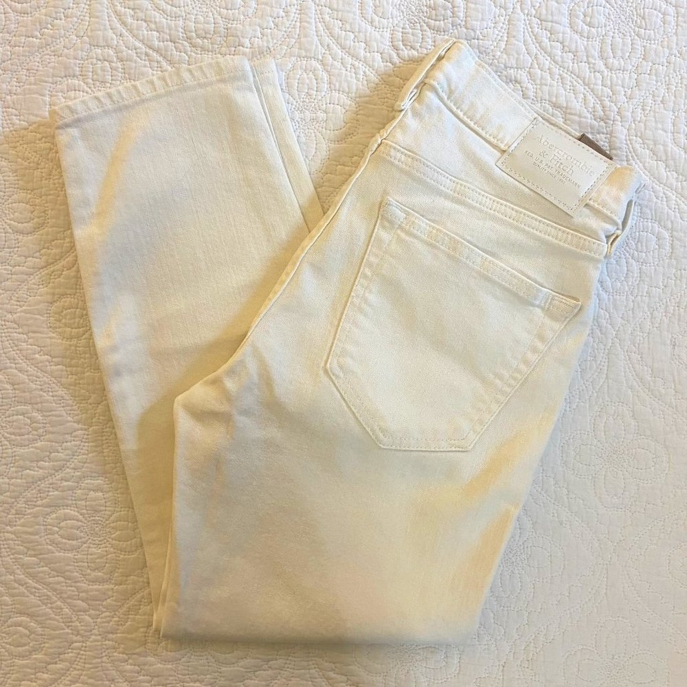 *NWT* Abercrombie & Fitch Rustin Athletic Skinny Crop Stretch | Size 29x30